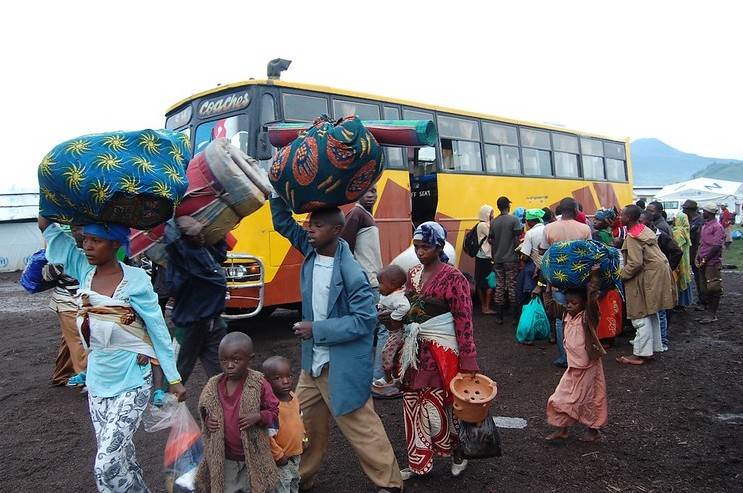 Refugees in transit