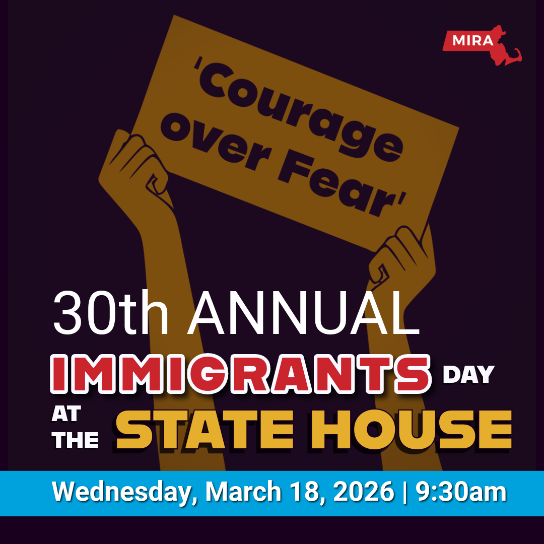 Courage Over Fear 30th Annual Immigrants Day at the State House Wednesday March 18,2026 9:30am