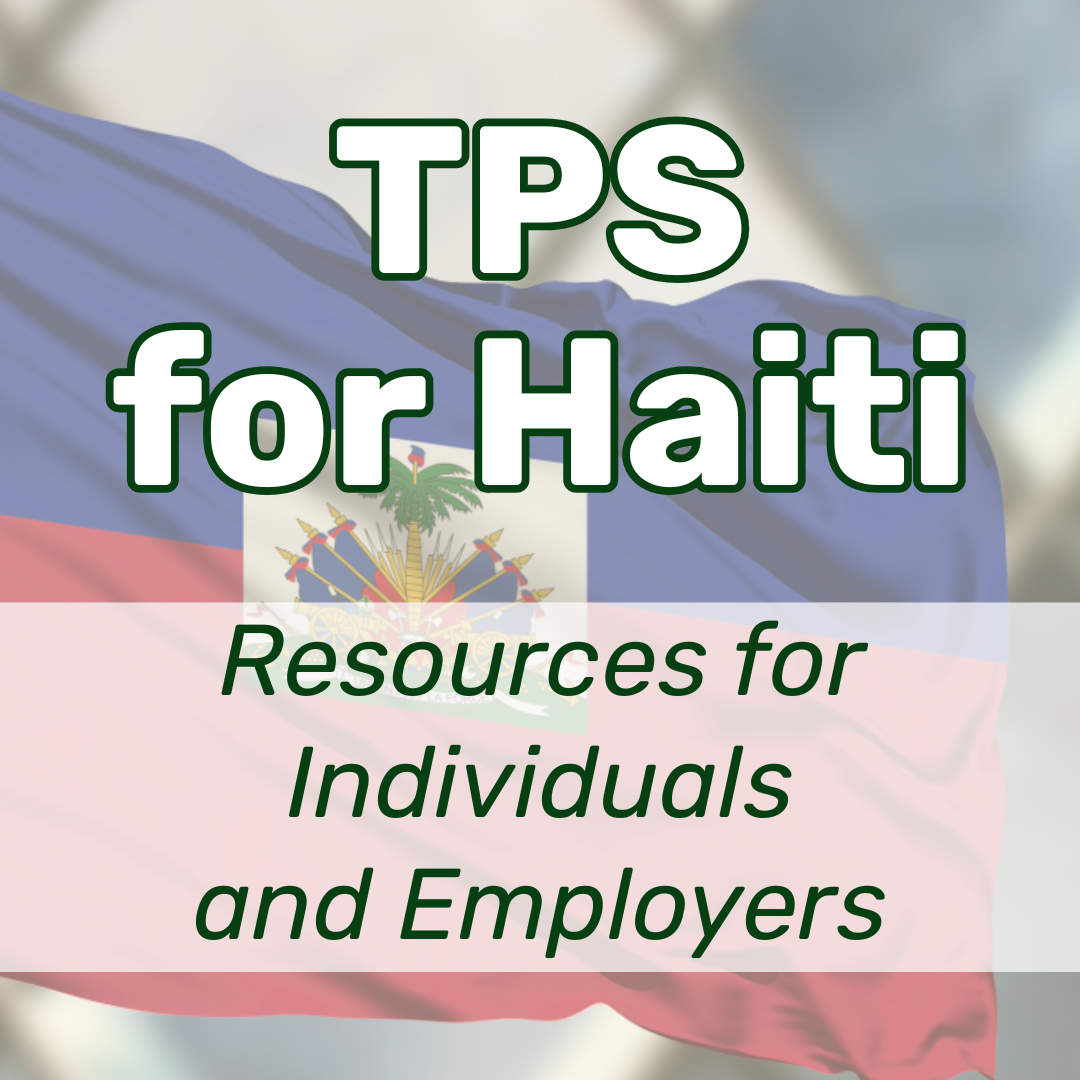 TPS for Haiti Resources for Individuals and Employers