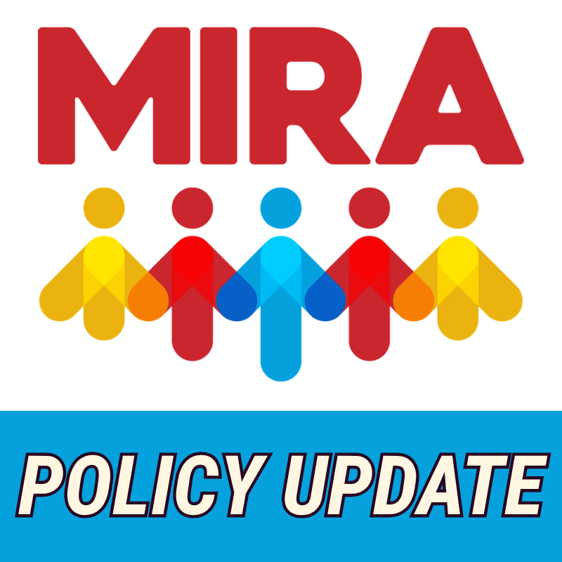 MIRA POLICY UPDATE